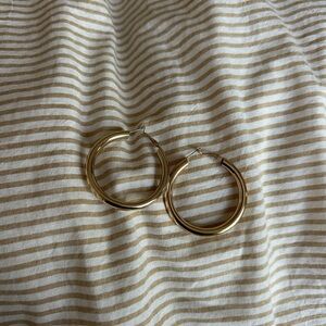 Gold Hoop Earrings